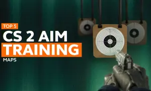 Top 5 mapy treningowe CS 2 aim. Celuj w tarczę, by poprawić celność.