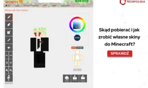 Edytor skinów Minecraft: zobacz, jak zrobić skina w Minecraft, tworząc postać w garniturze.