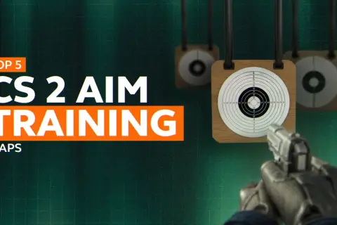 Top 5 mapy treningowe CS 2 aim. Celuj w tarczę, by poprawić celność.