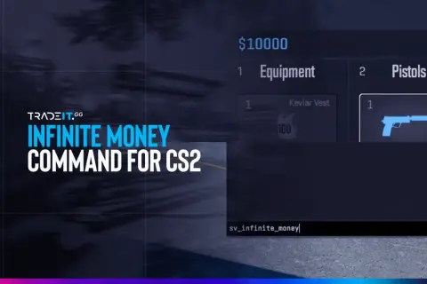 Komenda na nieskończony czas w CS2: sv_infinite_money. Zdobądź nieograniczone fundusze na wyposażenie i broń, jak USP-S.
