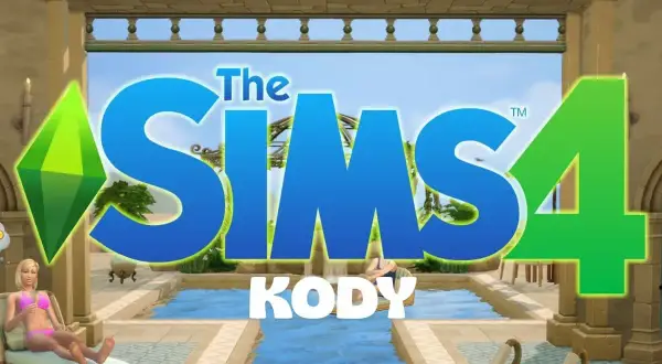 The Sims 4. Kody na zablokowane obiekty pozwalają na swobodne budowanie. Relaks przy basenie.