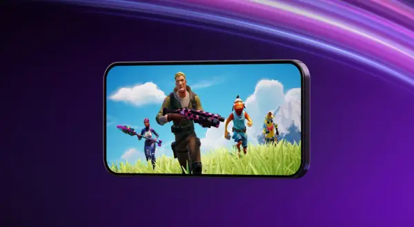 Postacie z Fortnite na ekranie telefonu. Dowiedz się, jak zainstalować Fortnite na telefon i dołącz do zabawy!