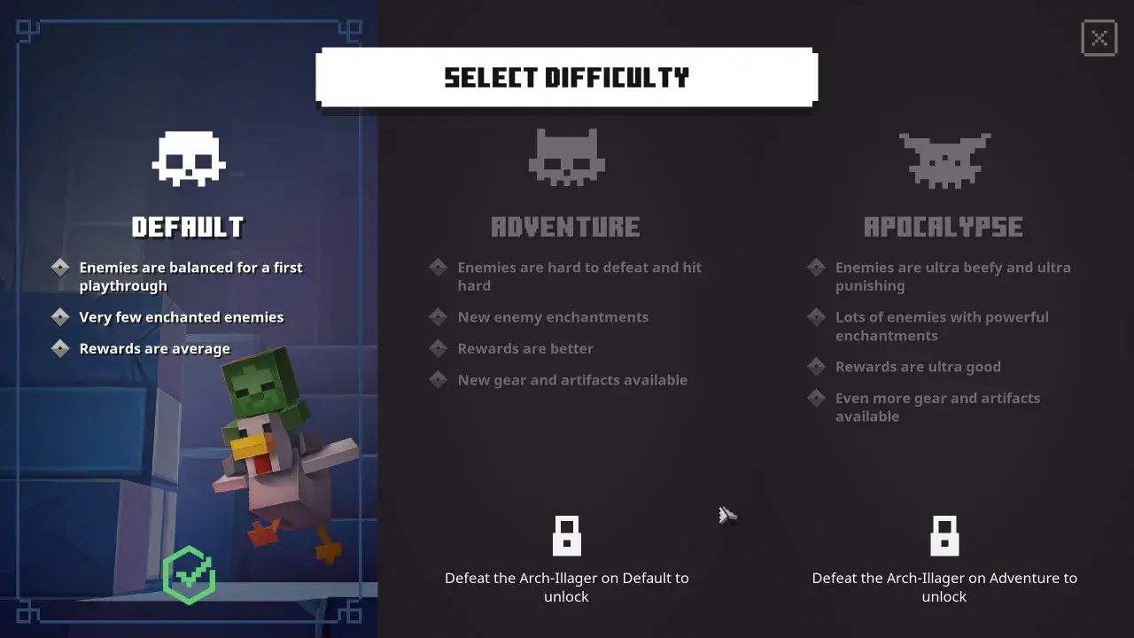 Wyb&oacute;r poziomu trudności w grze. Zobacz, jak zmienić poziom trudności w Minecraft komendą, aby dostosować wyzwanie.